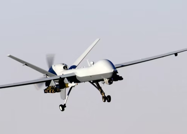 模擬測試中，美軍將AI搭載在MQ- 9 死神無人機上。   圖 : 翻攝自成視評論
