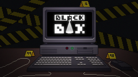 《Black Box》是一款帶有黑色幽默風格的 2D 平台解謎遊戲。   圖：創夢市集／提供