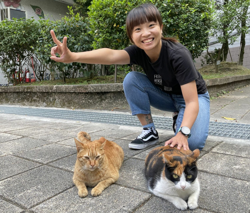 安溪國小學校社工師吳怡樺善用數位科技，創新服務模式。   圖：新北市教育局提供