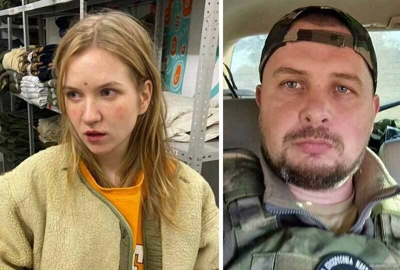 俄羅斯當局逮捕26歲的聖彼得堡居民特雷波娃（左），指控她是炸死塔塔爾斯基（右）的兇嫌。   圖：翻攝Telegram