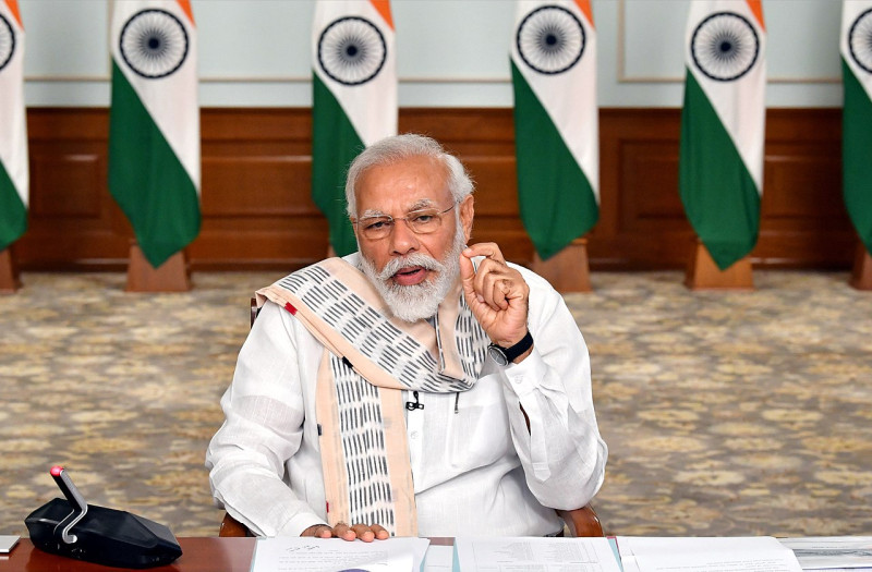 印度總理莫迪。   圖：翻攝自維基百科