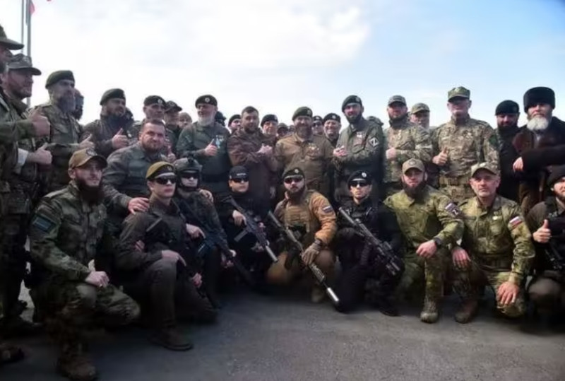 車臣部隊參與了馬里烏波爾戰役並一戰成名。   圖 : 翻攝自騰訊網/秦蓁說
