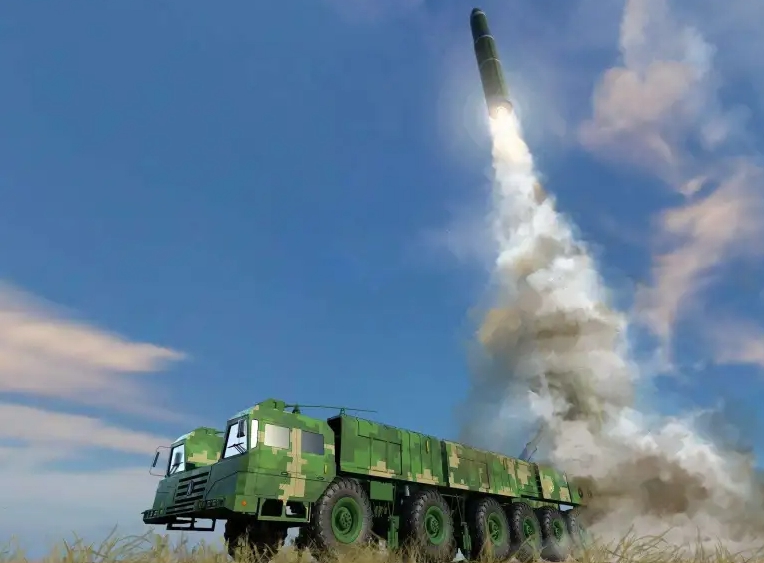 解放軍正在積極研發東風-27高超音速導彈   圖 : 翻攝自facebook.qiqi.com