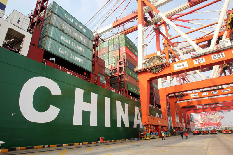 中國商務部12日發出公告，將對台灣對中國貿易限制措施進行貿易壁壘調查。   圖：翻攝陸網/視覺中國