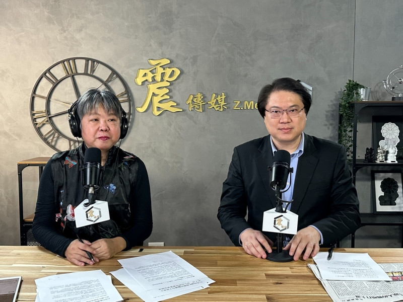 內政部長林右昌今（14）日接受網路節目專訪。   圖：震傳媒提供