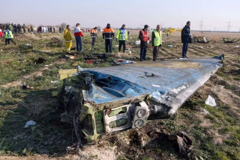 2020 年 1 月 8 日，原計劃飛往基輔的烏克蘭國際航空 752 號班機，從伊朗德黑蘭霍梅尼國際機場起飛不久，被伊朗革命衛隊因人為失誤擊落墜毀。   
