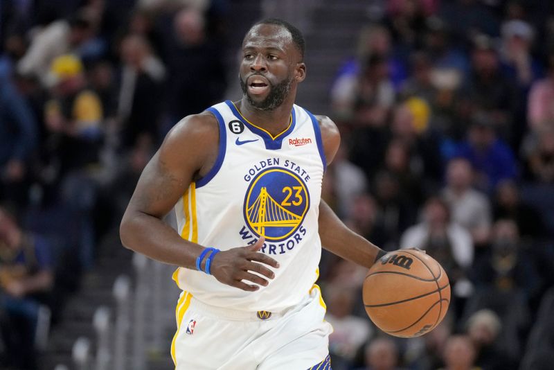 Draymond Green被吹了二級惡意犯規直接被驅逐出場。   圖／美聯社／達志影像