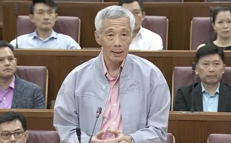 新加坡總理李顯龍強調，恪守一個中國原則，並警示，目前台海關係緊張，出現誤判和意外的風險正在持續增加。   圖：翻攝自騰訊網