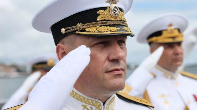 俄太平洋艦隊司令一職的新人選，現波羅的海艦隊司令、海軍中將維克托∙利納是「最有可能的候選人」 圖 : 翻攝自俄國國防部