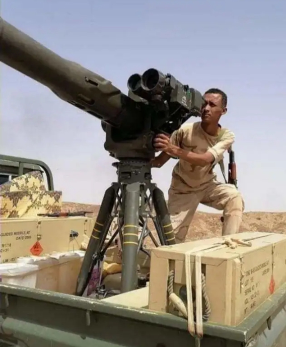伊朗對蘇丹軍售的仿製「陶」式反坦克導彈。   圖 : 翻攝自第一軍情