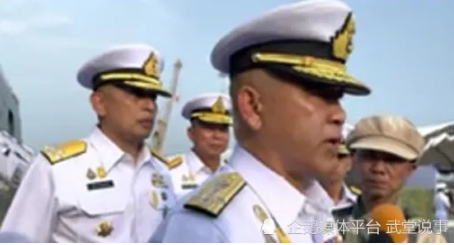 泰國海軍司令成猜(右)。   圖 : 翻攝自騰訊網/武堂說事