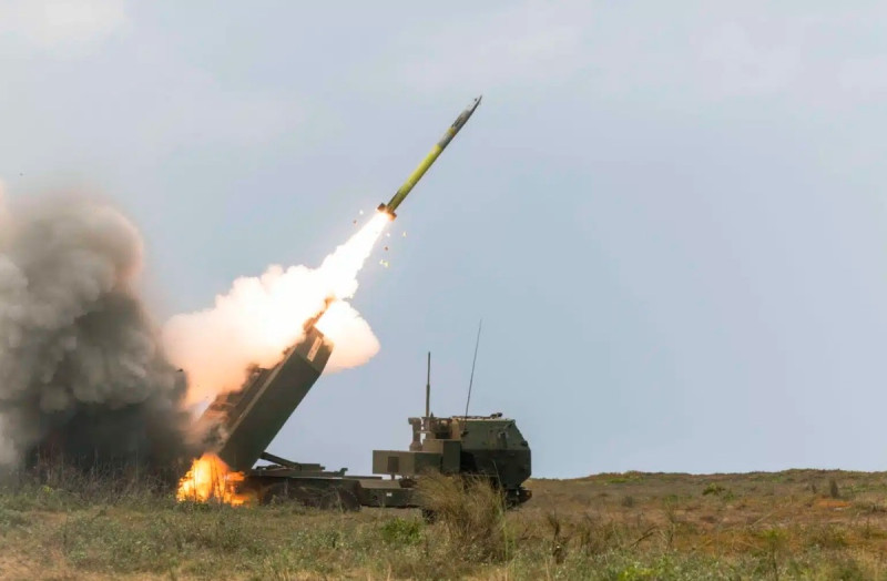 海馬斯多管火箭系統（HIMARS）。   圖：翻攝U.S. Marine Corps