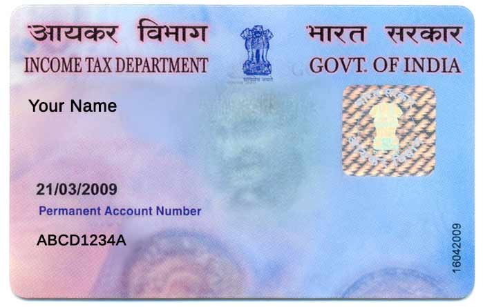 Aadhar卡，能夠連動被稱為Pan卡的銀行帳戶卡，方便使用者進行無貨幣消費。   圖：翻攝自Aadhar發行公司PAN CARD OFFICE INDIA