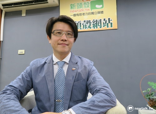 台灣智庫國際事務部主任董思齊接受新頭殼專訪。   圖：鄒麗泳/攝