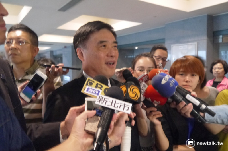國民黨副主席郝龍斌表示，自己會全力以赴爭取勝選。   圖：鍾孟軒/攝