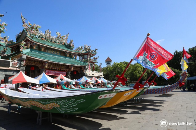 一年一度的台南市國際龍舟錦標賽，將會在本月5月26日至30日舉行。   圖：翻攝自賴清德臉書