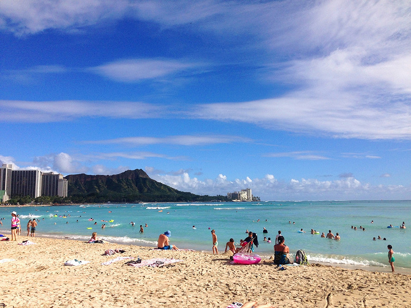 今日全台進入早夏，天氣十分炎熱！國人最愛的恆春地區，今天高溫突破34度。   圖：Photo AC／提供