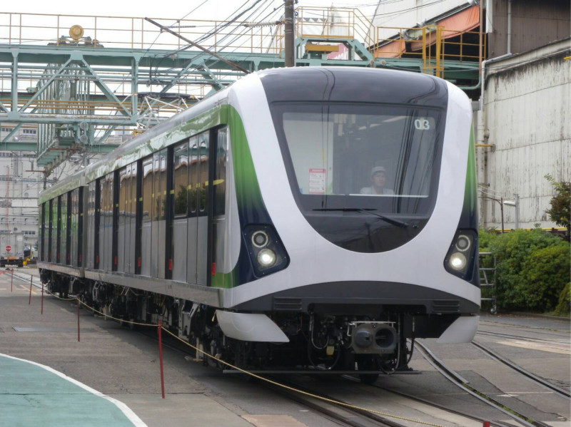 台中捷運採購18列車電聯車，預計今年底前所有捷運車輛可以交車。   圖：台中市政府提供