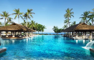 峇里島的洲際酒店。   圖 : 翻攝自網路
