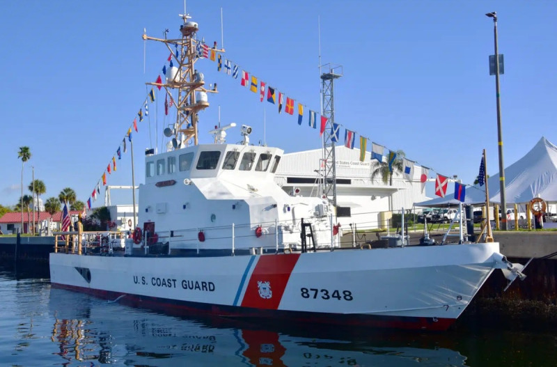 美國海岸警衛隊「保護者級」巡邏艇。   圖：翻攝U.S. Coast Guard
