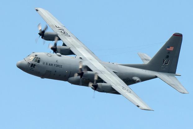 美軍C-130H運輸機。 圖：翻攝U.S. AIR FORCE