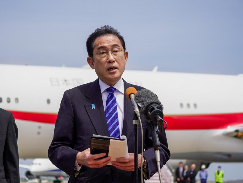 近日頻頻出訪的日本首相岸田文雄強調，台灣海峽的和平與穩定，不僅對日本至關重要，對整個國際社會也至關重要。   圖：翻攝自首相官邸臉書