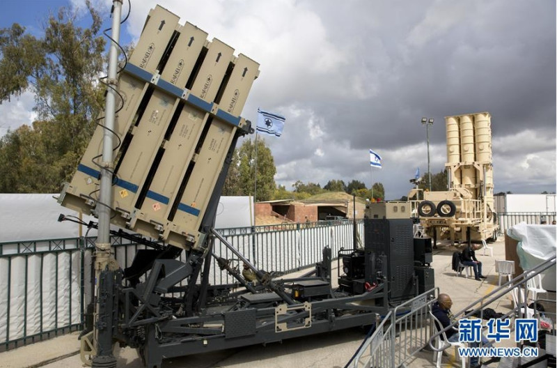 以色列大衛彈弓反導系統。   圖 : 翻攝自新華網