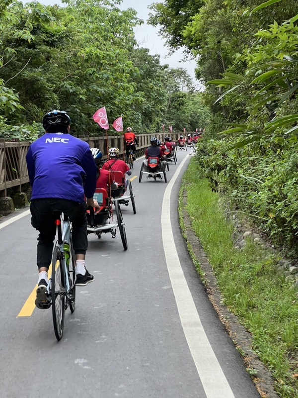 新北單車快樂遊，身障朋友專屬場次5月17日免費開報。   圖：新北市體育處提供