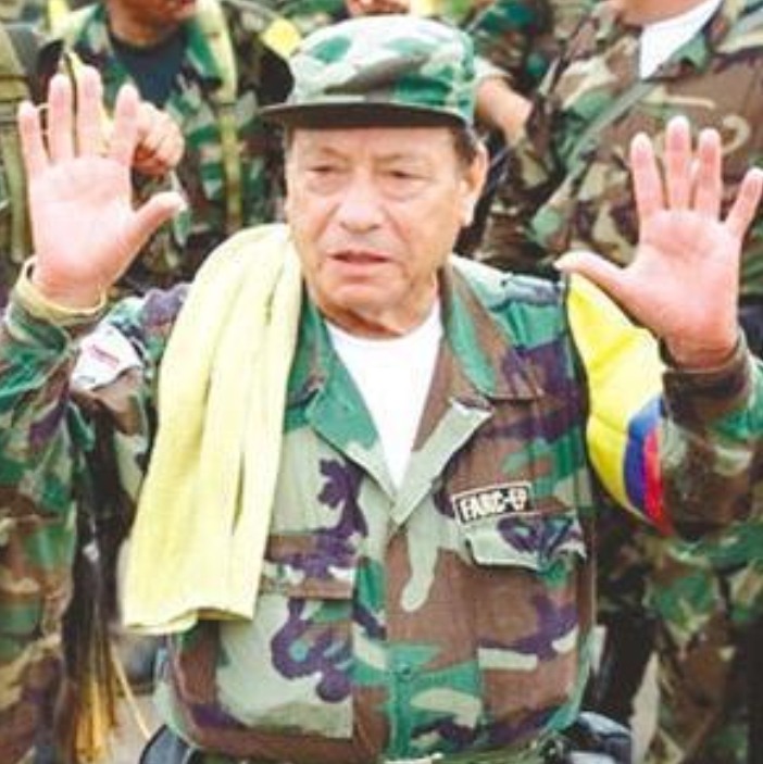 哥倫比亞革命武裝力量（FARC）領導人。(資料照片)   圖 : 翻攝自新浪網