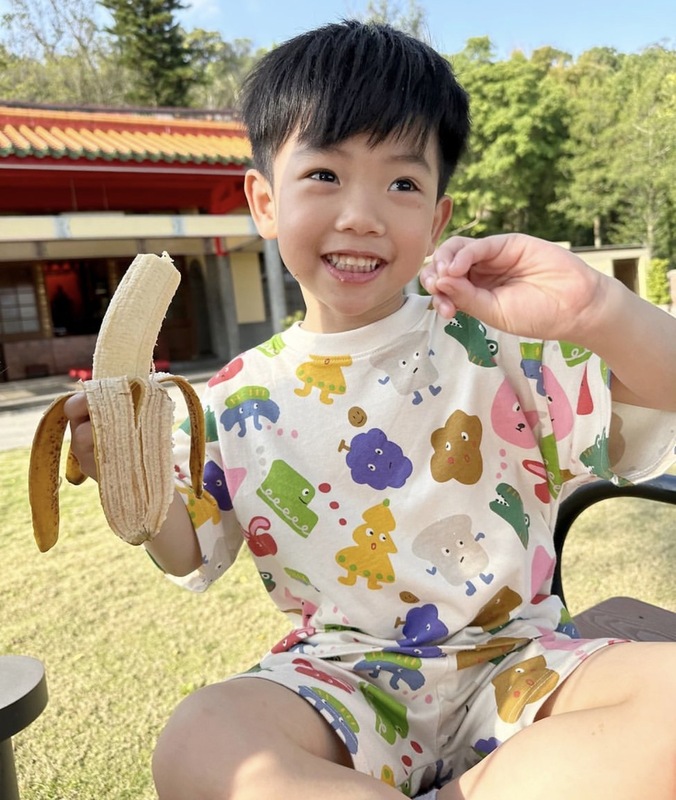 蔡阿嘎的大兒子蔡桃貴小小年紀就擁有百萬粉絲。   圖﹔翻攝自蔡桃貴IG