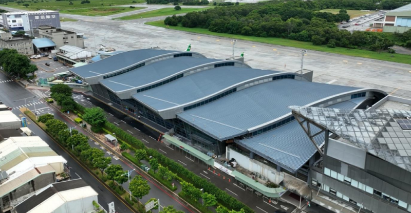 台中機場既有航廈整建工程，預計6月就可全數完工啟用。   圖：民用航空局／提供