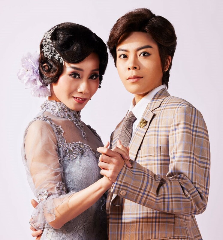春美歌劇團《最後之舞》演員孫凱琳(左) 與簡嘉誼。   圖：高雄市文化局提供