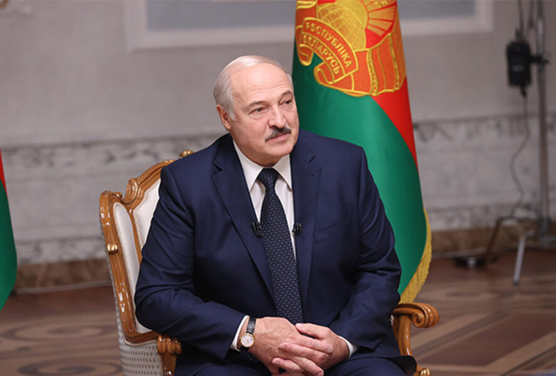 白俄總統盧卡申科（Alexander Lukashenko）向媒體表示，瓦格納集團領導人普里戈津已離開白俄境內。圖為盧卡申科。   圖：翻攝白俄羅斯總統府網頁
