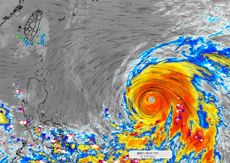 至於颱風部分，氣象達人彭啟明說明，強颱瑪娃距離台灣1470公里，週末這兩天的轉變是關鍵。   圖：翻攝自氣象達人彭啟明臉書