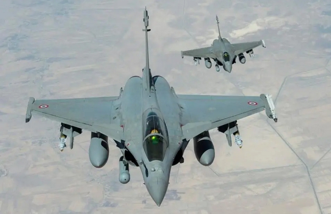 伊拉克有意購買法國的陣風戰機來補強國防。   圖 : 翻攝自虹攝庫爾斯克