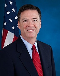 美國聯邦調查局（FBI）前局長詹姆斯·柯米（James Comey）。   圖 : 翻攝自維基百科