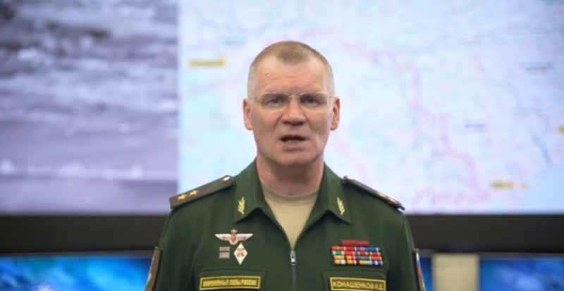 俄國防部發言人科納申科夫表示，烏軍昨（4）日上午在頓涅茨克州方向發動了「大規模進攻」，但是被俄軍擊退，俄軍殲敵超過 250 人。   圖：翻攝自觀察者網