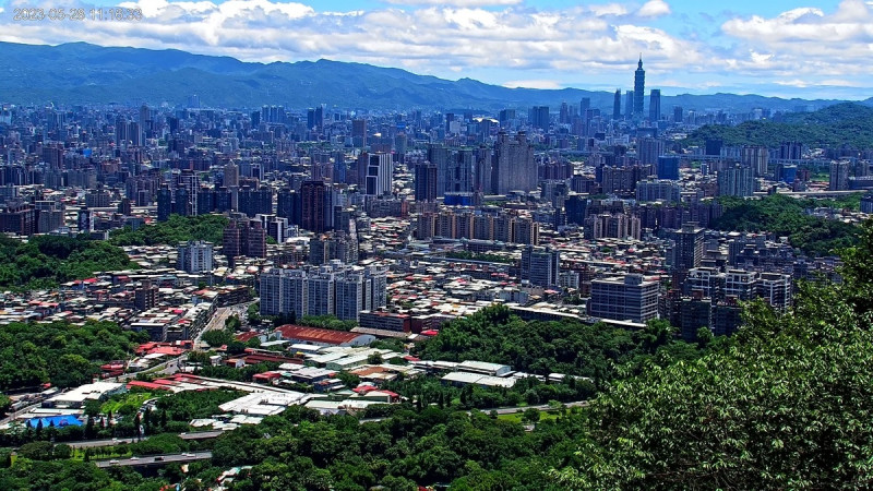 除了夜景，透過4K即時影像白天的雙北美景也是非常值得一看。   圖：新北市觀旅局提供