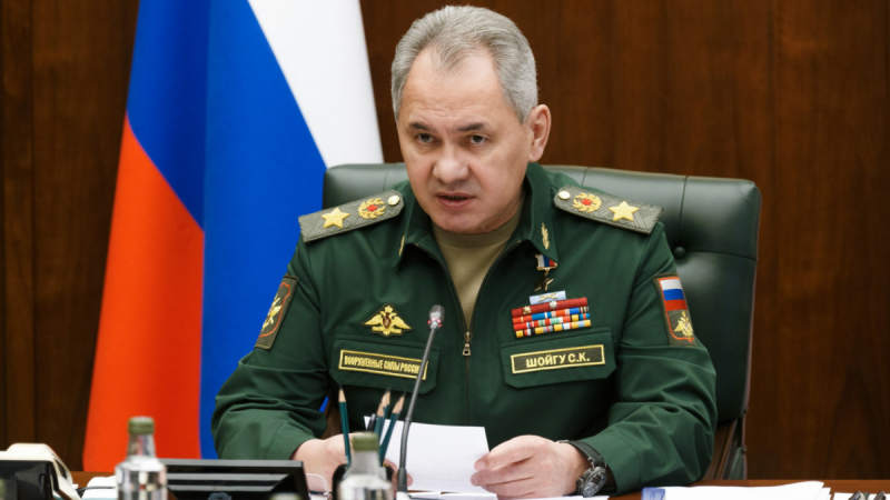 俄羅斯國防部長紹伊古（Sergei Shoigu）稱多次擊退烏軍。   圖：翻攝自新浪