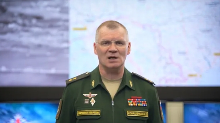 俄羅斯國防部發言人科納申科夫（Igor Konashenkov）。 圖：翻攝自騰訊網