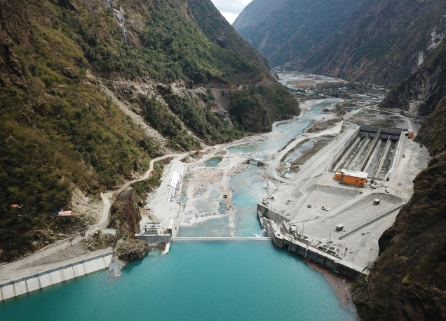 尼泊爾的上塔馬克西水力發電廠。   圖 : 翻攝自搜狐
