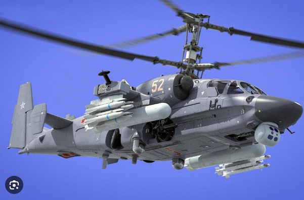 俄軍「死亡收割者」卡- 52 武裝直升機。   圖 : 翻攝自新浪軍事