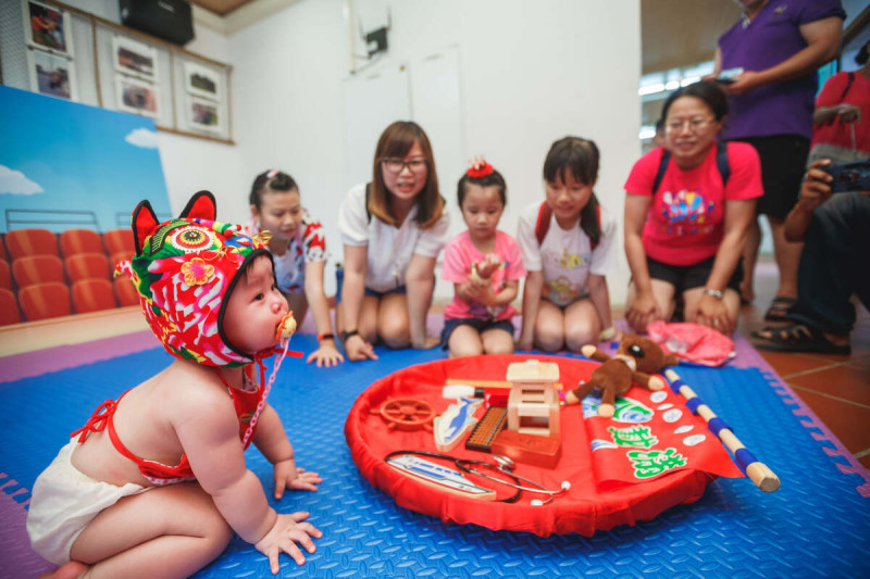 紅毛港文化園區鎮「福虎度晬趣」疫後將捲土重來。   圖：高雄市文化局/提供