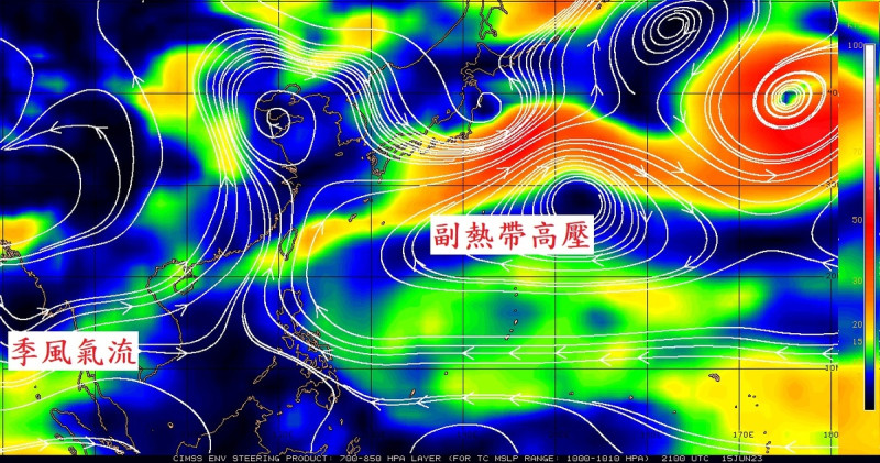 下週鋒面都在長江以南到台灣北方海面一帶南北擺動。   圖：取自鄭明典臉書