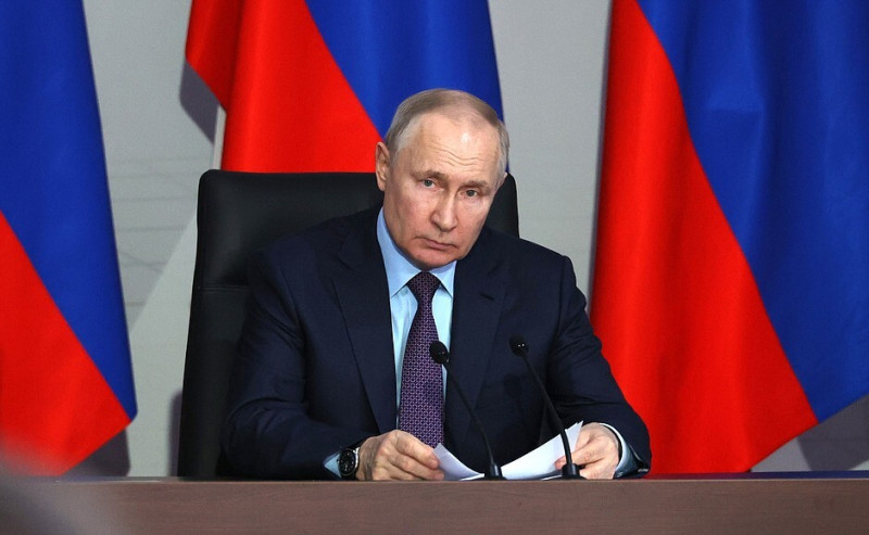 俄羅斯總統普丁。   圖：翻攝克里姆林宮網站