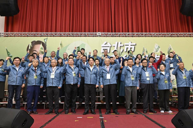 民進黨總統候選人賴清德18日出席台北市信賴台灣之友會成立大會   圖：賴清德競選辦公室提供