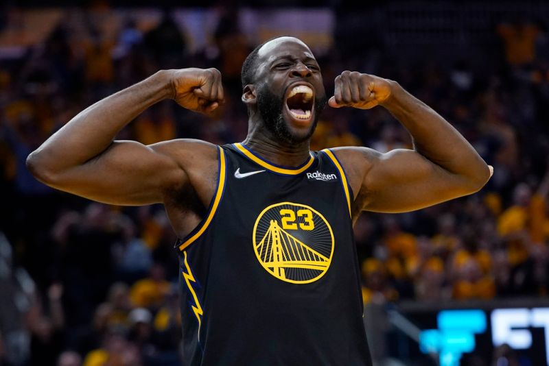 金州勇士明星大前鋒Draymond Green今（20）日拒絕了下賽季薪資為2750萬美元的球員選擇權。   圖／美聯社／達志影像