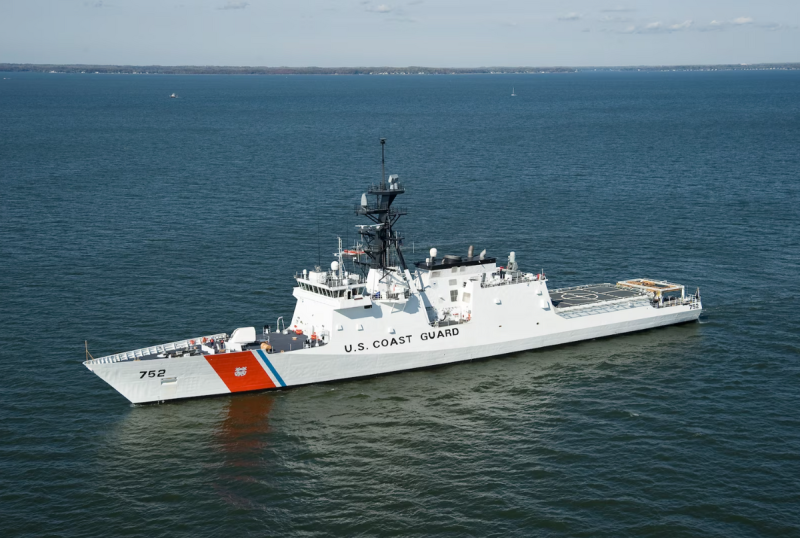 美國海岸防衛隊（Coast Guard）巡防艦史卓頓號（Cutter Stratton）   圖：翻攝United States Coast Guard