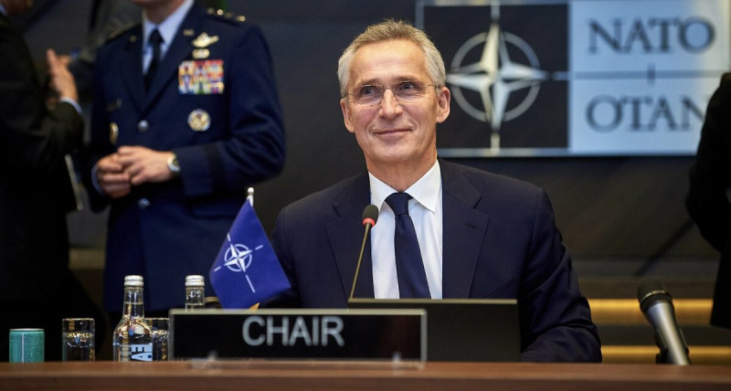北大西洋公約組織（NATO）秘書長史托騰柏格（Jens Stoltenberg）。   圖：翻攝自 NATOpress X（前推特）帳號（資料照）