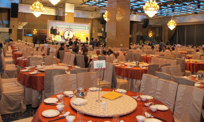 凱達格蘭基金會19日在大直典華飯店舉辦12週年募款餐會。   圖：林朝億/攝